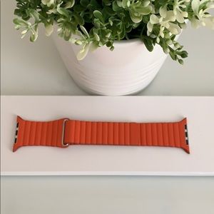 Apple 44mm Modern Leather Loop in Sunset